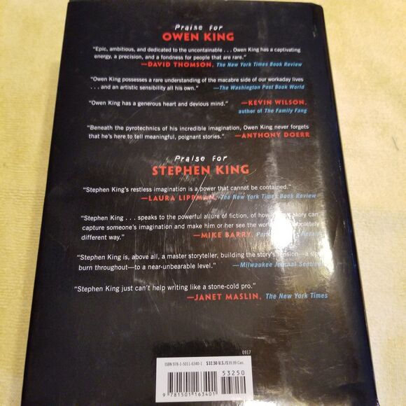 Sleeping beauties hardcover book by Stephen & Owen King 1st edition - Picture 2 of 7